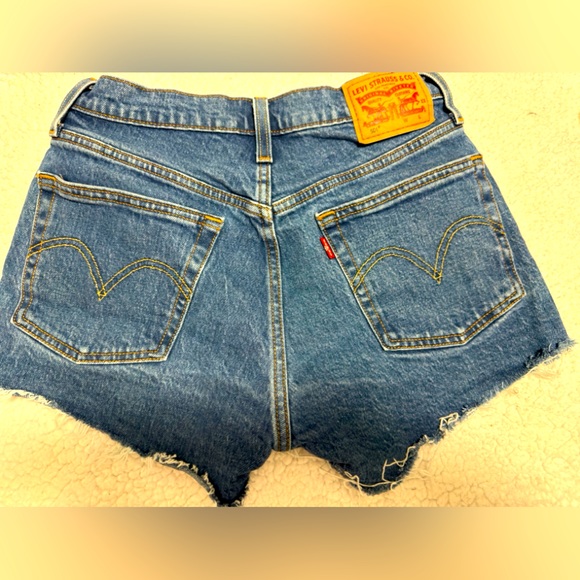 Levi's Pants - LEVI’s cutoff Jean shorts Vintage 90s style 501 w26